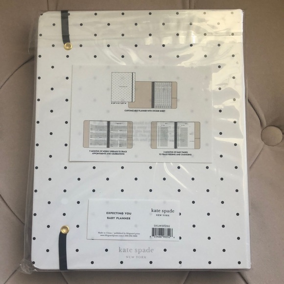Kate Spade Expecting You Baby Planner - “Planning Our Bundle of Joy” (NWT) - Picture 4 of 10